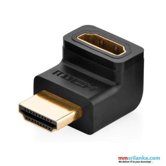 UGREEN HDMI 90 degree angle adapter for HDMI cable output upwards