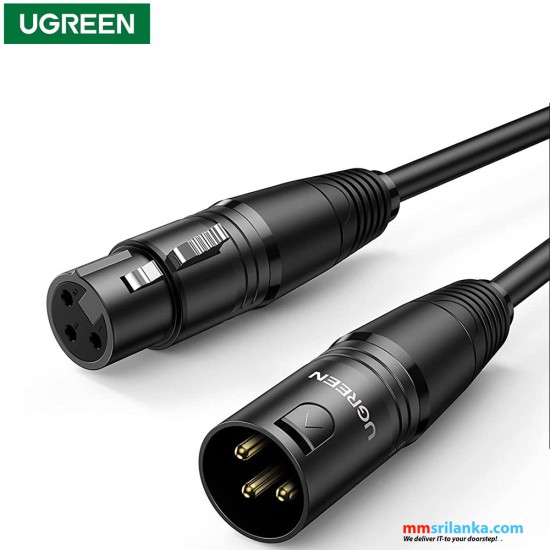 UGREEN Cannon Male-Female Microphone extension cable 5m