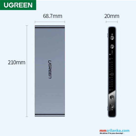 UGREEN HDMI 4 in 2 out Matrix Switch Box