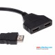 HDMI Male to 2 HDMI Female 1 in 2 out Splitter Cable Adapter Converter