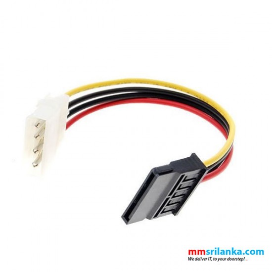 Sata power cable IDE to SATA 4-Pin IDE power cable to 15 pin SATA HDD Power Adapter Cable