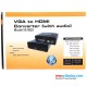 VGA to HDMI Converter Adapter with Audio