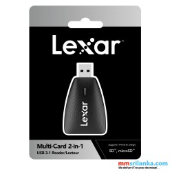 Lexar Multi Card 2 in 1 USB3.1 Card Reader