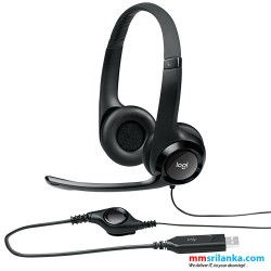 Logitech H390 USB Headset with Noise-Cancelling Mic (1Y)
