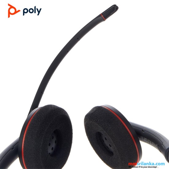 Poly Blackwire 3220 USB-A Headset (1Y)