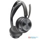 Poly - Voyager Focus 2 UC USB-A Headset - Bluetooth Dual-Ear (Stereo) Headset with Boom Mic - USB-A PC/Mac Compatible - Active Noise Canceling - Works with Teams (Certified), Zoom & more