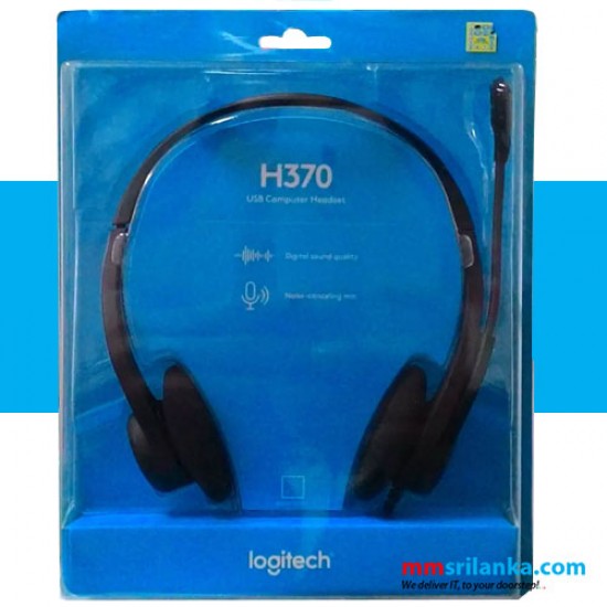 Logitech H370 USB Digital Audio Computer Headset (1Y)
