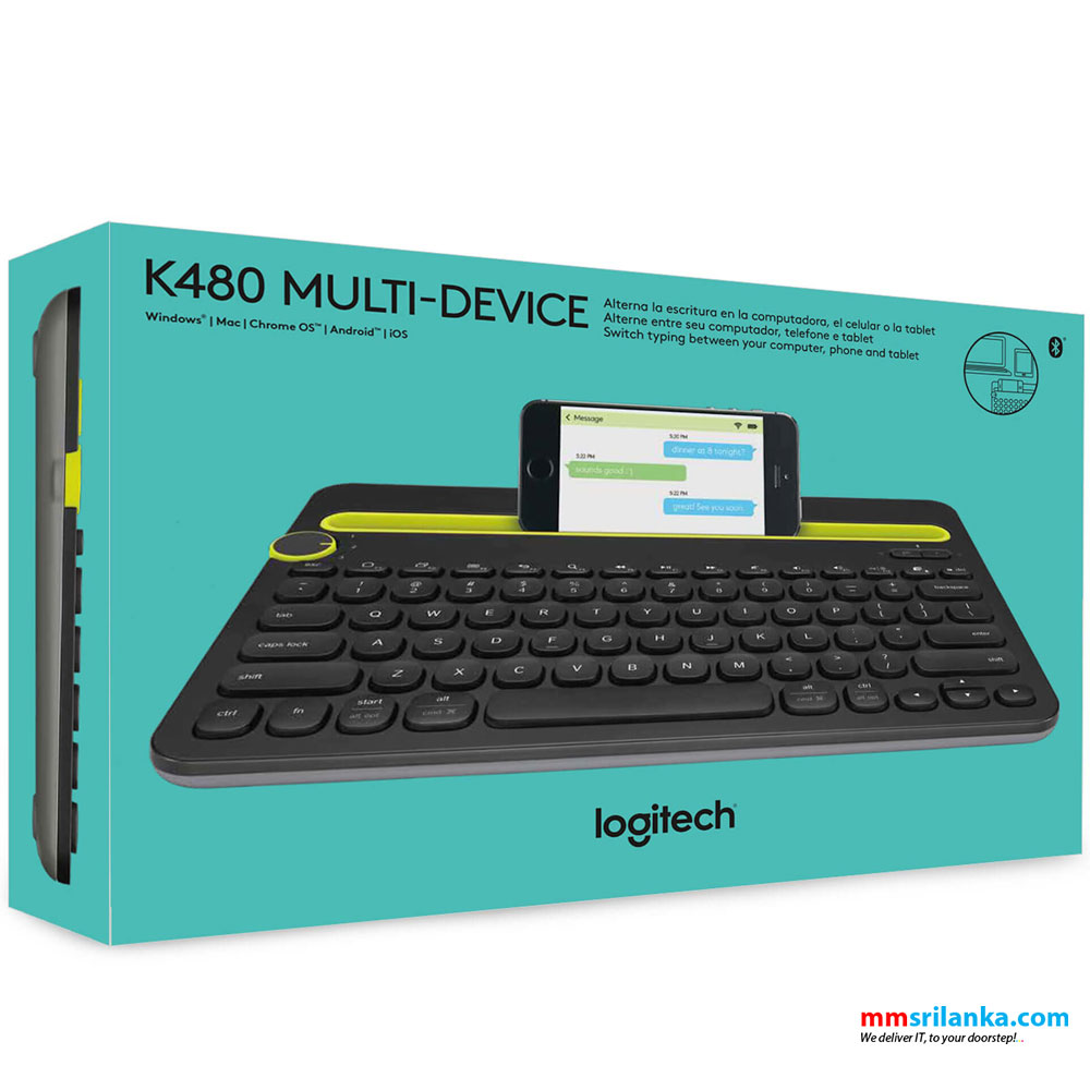 K480 Multi-Device Bluetooth Wireless Keyboard