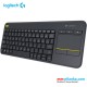 Logitech Wireless Touch Keyboard K400 Plus - PC-to-TV control (1Y)