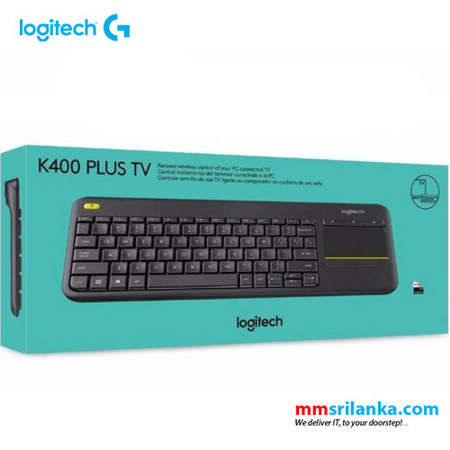 Logitech Wireless K400 Plus - PC-to-TV control