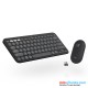 Logitech Pebble 2 Combo, Wireless Keyboard and Mouse - TONAL GRAPHITE (1Y)