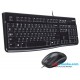 Logitech MK120 Desktop USB Keyboard & Mouse Combo Pack (2Y)