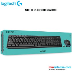 Logitech MK270R Wireless Keyboard and Mouse Combo Pack (2Y)