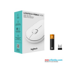 Logitech Pebble M350- Modern, Slim, Silent Mouse with Bluetooth