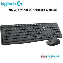 Logitech MK235 - Wireless Keyboard & Mouse Combo Pack (1Y)