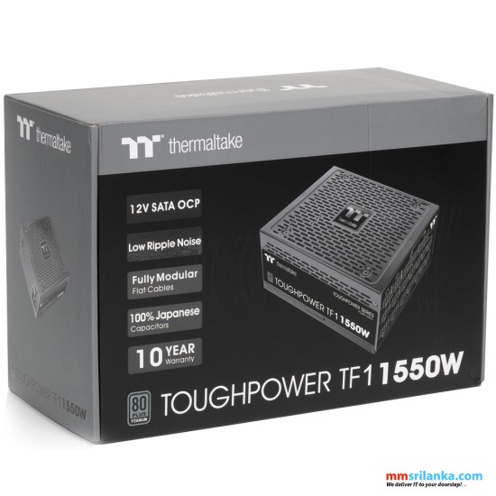 Thermaltake Toughpower TF1 1550W 80+ Titanium Computer Power Supply
