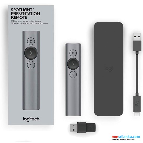 Logitech Spotlight Wireless Presentation Remote (1Y)