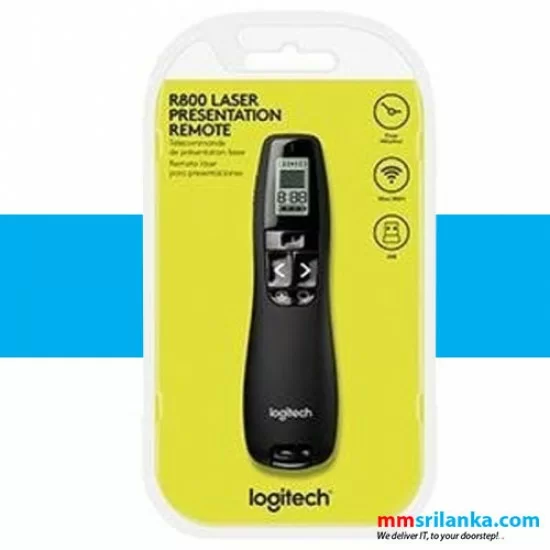 Logitech Professional Presenter R800, Green Laser Pointer (2Y)