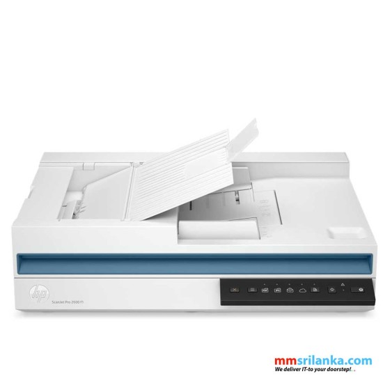 HP ScanJet Pro 2600 f1 Flatbed Scanner, Fast 2-Sided scanning and auto Document Feeder (1Y)