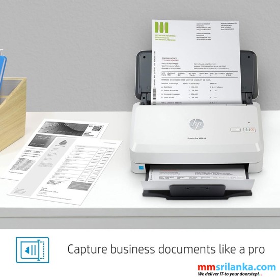 HP ScanJet Pro 3000 s4 Sheet-Feed Scanner (1Y)