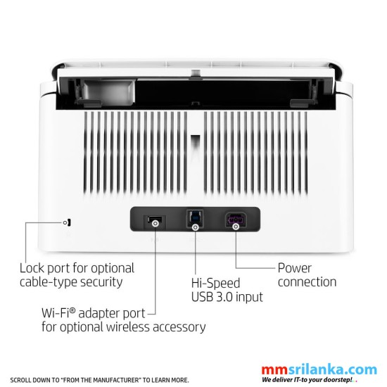 HP Scanjet Enterprise Flow 7000 s3 Sheet-Feed Scanner (1Y)