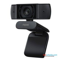 Rapoo C200 720P/30FPS HD USB Webcam -Dual Noise Reduction Mic -100 Wide-angle Lens