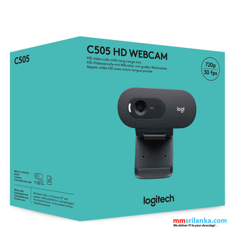 shark Regeneration Step Logitech C505 HD webcam with 720p and long-range mic