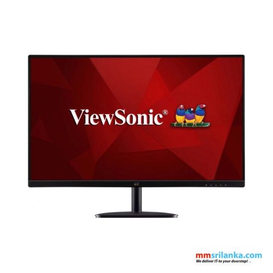 ViewSonic 27” 1080p IPS Monitor with Frameless Design (3Y)