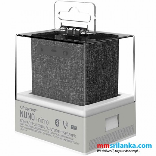 Creative Nuno Micro Designer Cloth Portable Bluetooth Micro Speaker