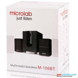 Microlab M106BT 2.1 Subwoofer Speaker with Bluetooth