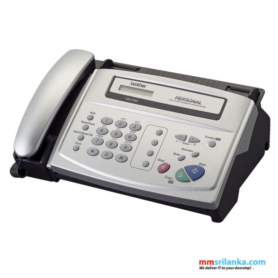 Brother 236S Thermal Paper Fax Machine (1Y)