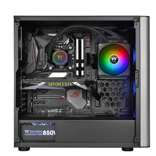 Thermaltake TH120 ARGB Motherboard Sync Edition Intel/AMD All-in-One Liquid Cooling System 120mm High Efficiency Radiator CPU Cooler