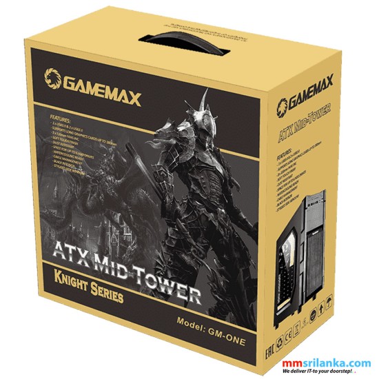 GAMEMAX GM-ONE FRGB Gaming PC Casing