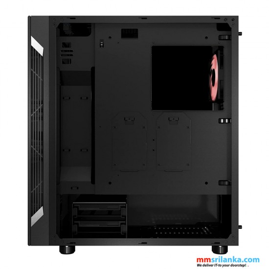 MSI MAG Vampiric 011c Mid-Tower RGB AMD Special Edition Gaming Case