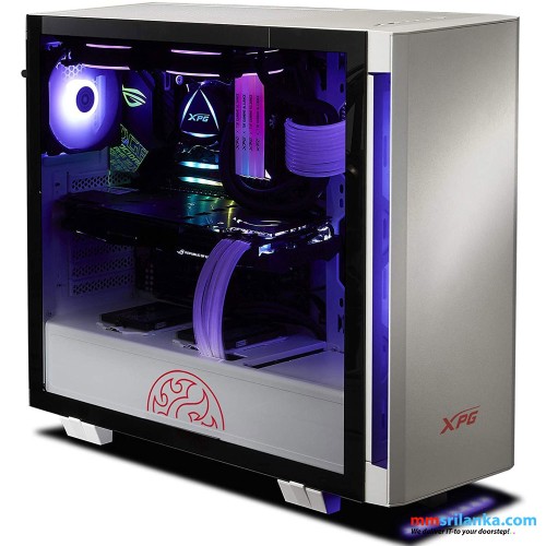 XPG Invader Mid-Tower Brushed Aluminum PC Case