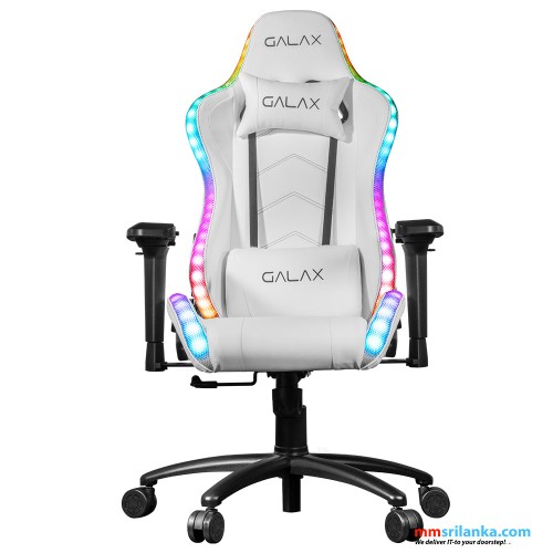 GALAX Gaming Chair (GC-02S Plus) RGB - White