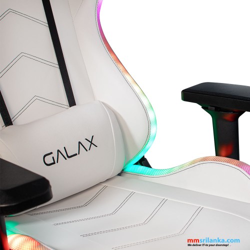 GALAX Gaming Chair (GC-02S Plus) RGB - White