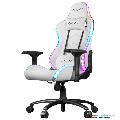 GALAX Gaming Chair (GC-02S Plus) RGB - White