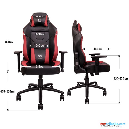 Thermaltake U Comfort Black-Red Gaming Chair