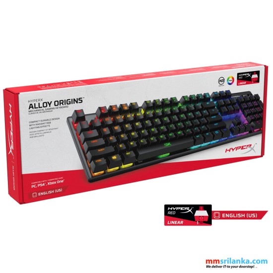 HyperX Alloy Origins - Mechanical Gaming Keyboard (2Y)