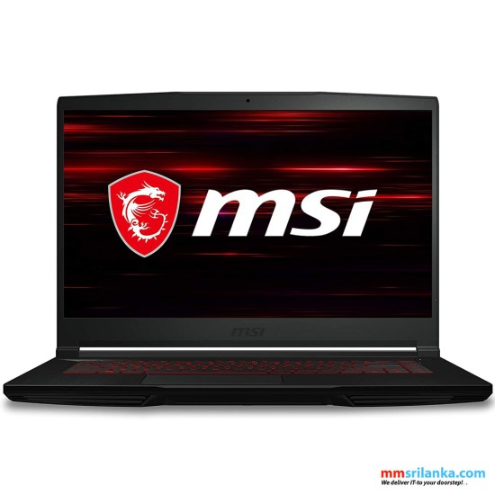 MSI GF65 10UE Core i7 THIN NVIDIA GeForce RTX3060, 512GB SSD, 8GB Gaming Laptop
