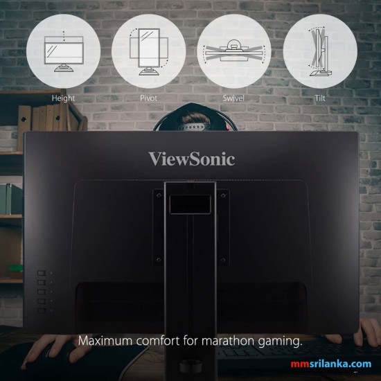 ViewSonic 24" 144Hz Gaming Monitor (3Y)