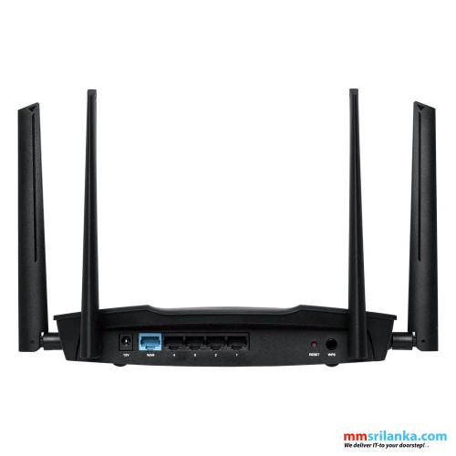 Edimax Gemini Smart Wi-Fi 5 AC2600 Gaming Router, MU-MIMO, Dual-Band, Gigabit Ethernet, Ultra Long Range, Beam Forming, Smart Roaming Enabled (1Y)