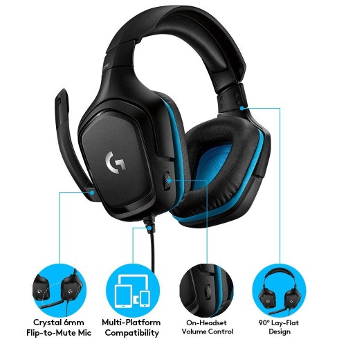 Logitech G431 7.1 Surround Sound Gaming Headset