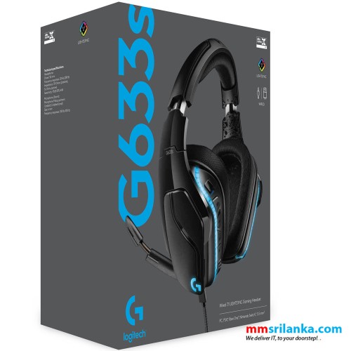 Logitech G633s 7.1 LIGHTSYNC Gaming Headset (1Y)