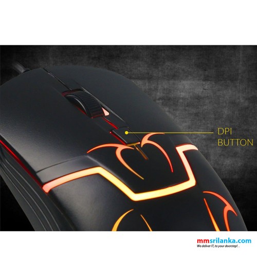 Prolink NATALUS Illuminated Gaming Mouse (1Y)