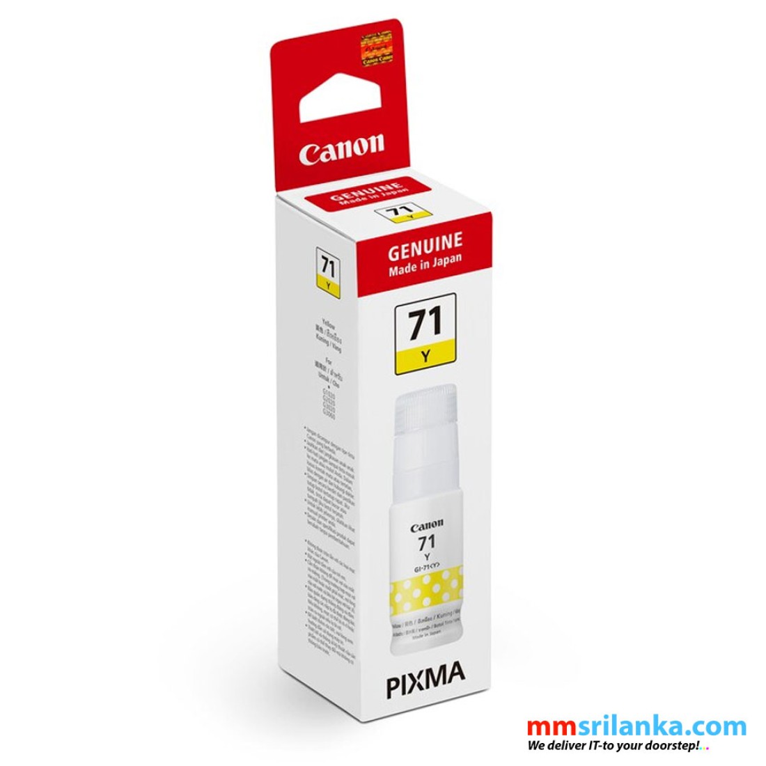 Canon GI71 Yellow ink Bottle