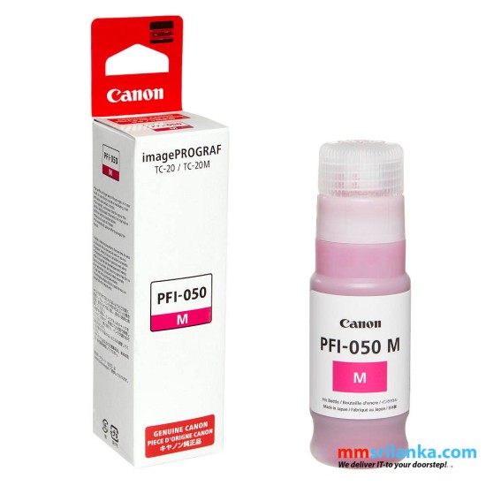 Canon PFI-050 M- Pigment Magenta Ink Bottle