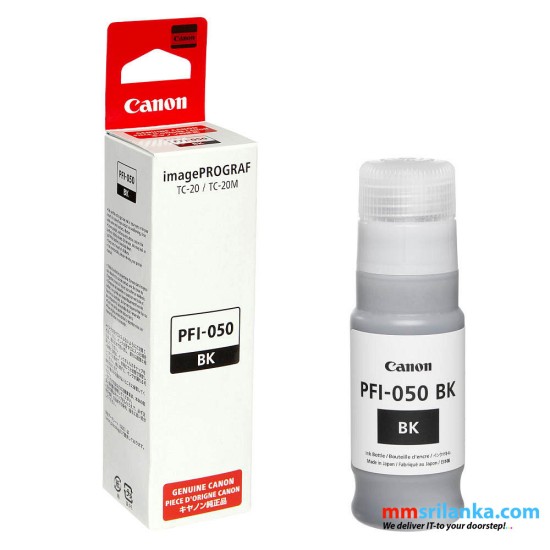 Canon PFI-050 BK - Pigment Black Ink Bottle