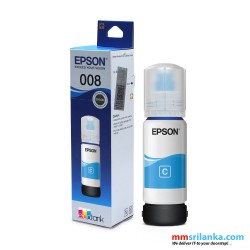 EPSON 008 Cyan Ink Bottle For L6550 L6570 L6580 L6490 Printers